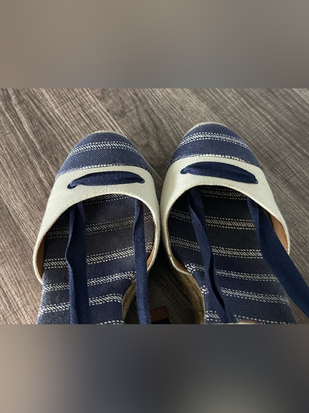 Coach Fern Ankle-tie Espadrille Wedge Sandals - Picture 12 of 16